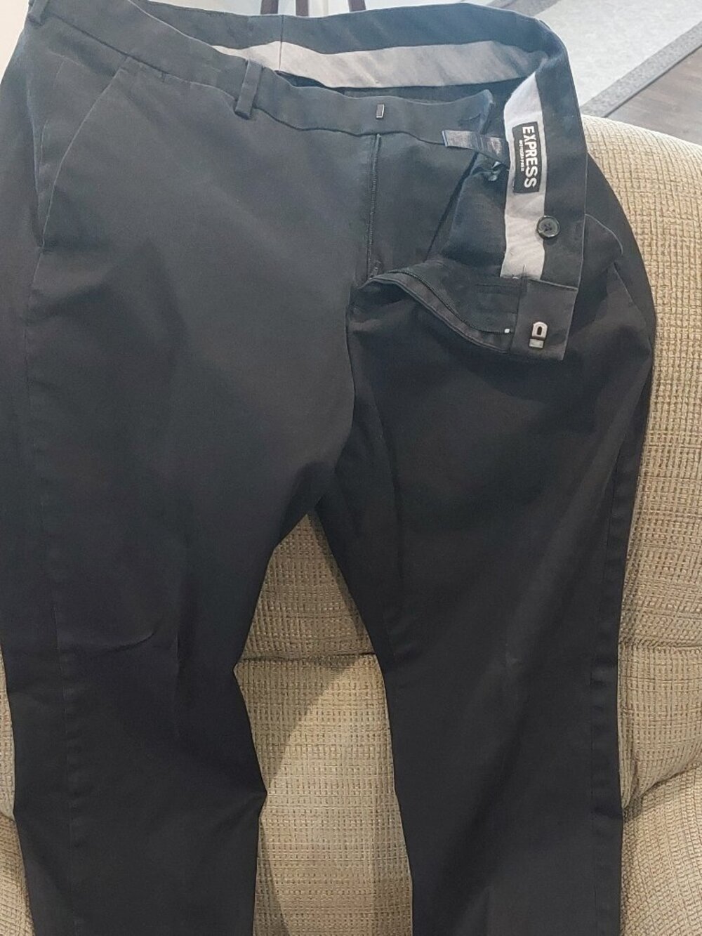 Express 32/34 Black Pants